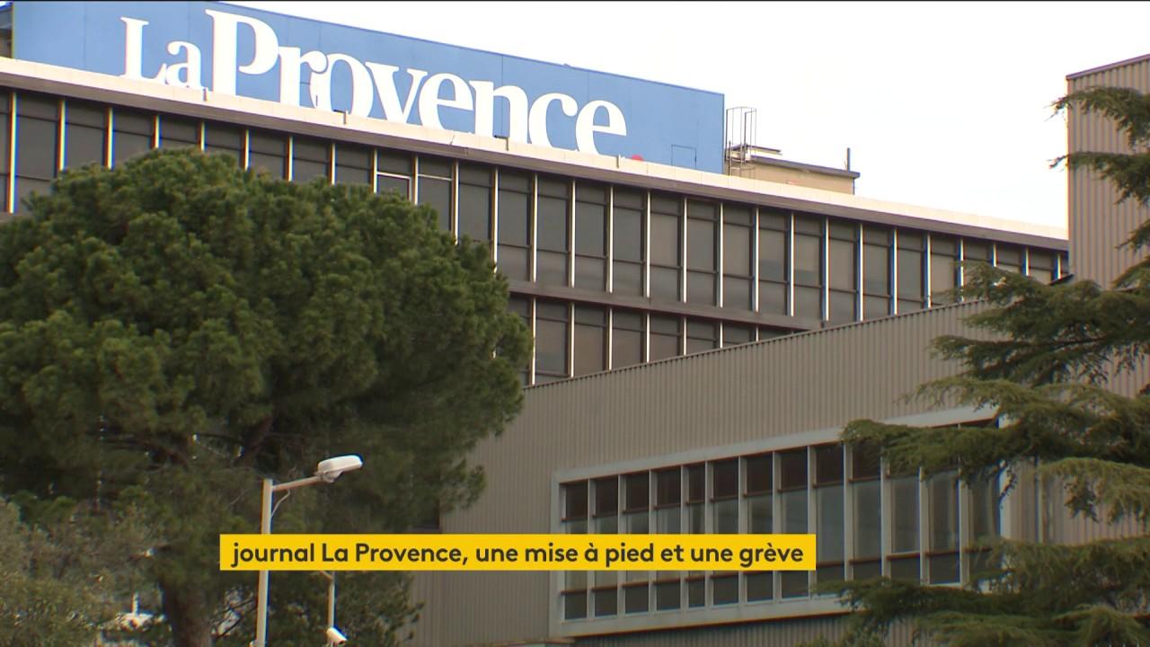 La Provence le quotidien régional en grève après la mise à pied de