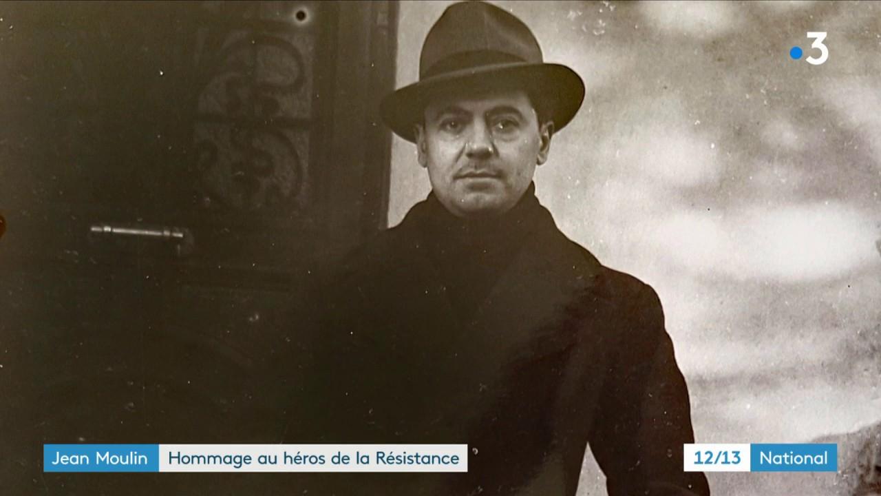 8 Mai hommage à Jean Moulin héros de la Résistance