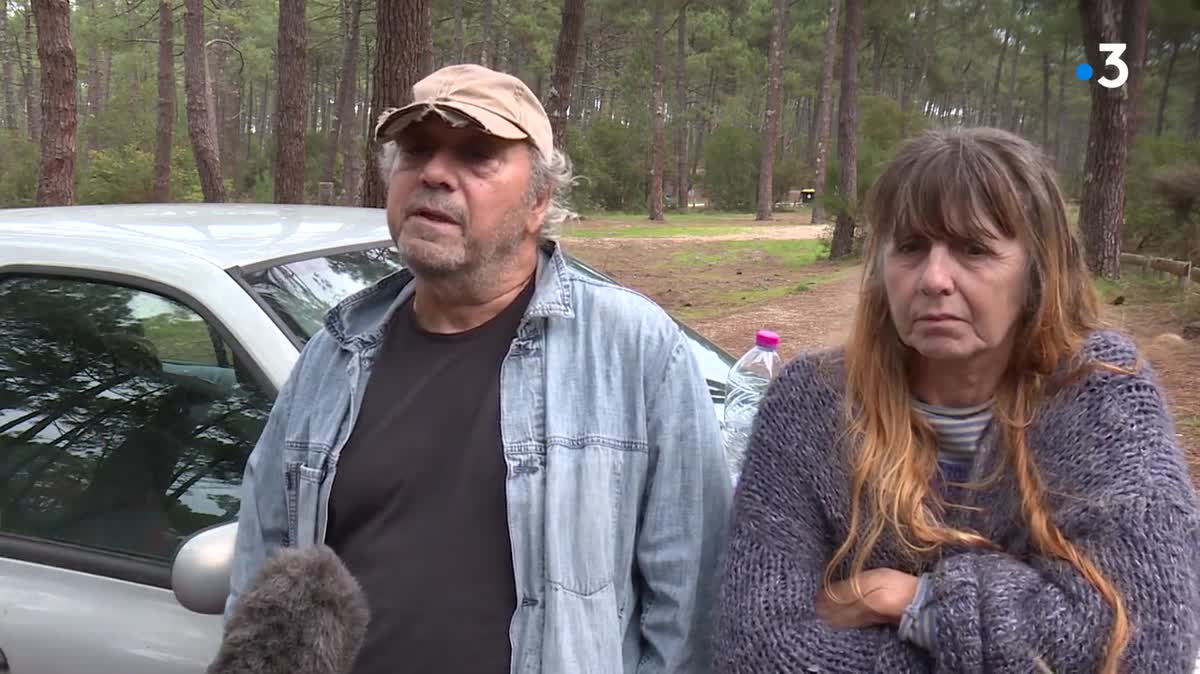 Michèle Baril et Frédéric Tavitian, un couple de retraités handicapés vit dans leur voiture à Lège-Cap-Ferret faute de logement adapté