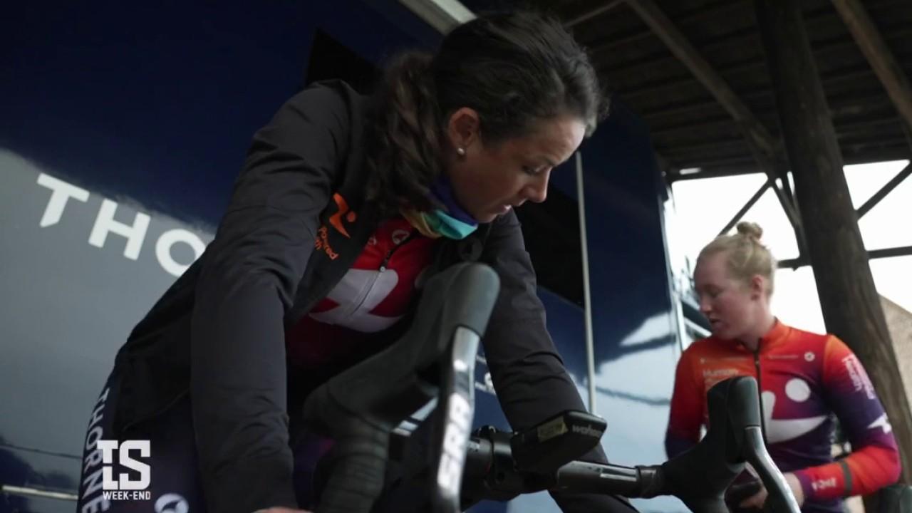 Audrey Cordon-Ragot a vécu huit mois agités après avoir été victime d'un accident vasculaire cérébral. La championne de France repart à l'attaque du Paris-Roubaix avec l'équipe Human Powered Health. Elle s'est confiée en exclusivité à Tout Le Sport en se disant très soulagée de pouvoir reprendre la compétition.