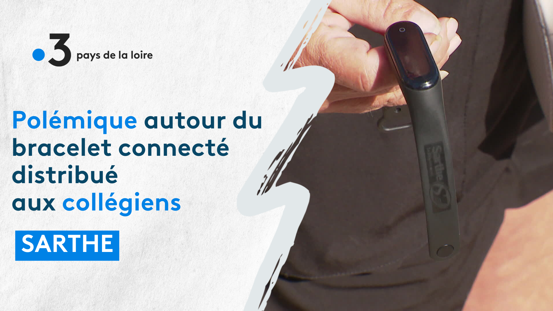 Le Bracelet connecté distribué aux collégiens sarthois fait polémique pour cette rentrée 2022