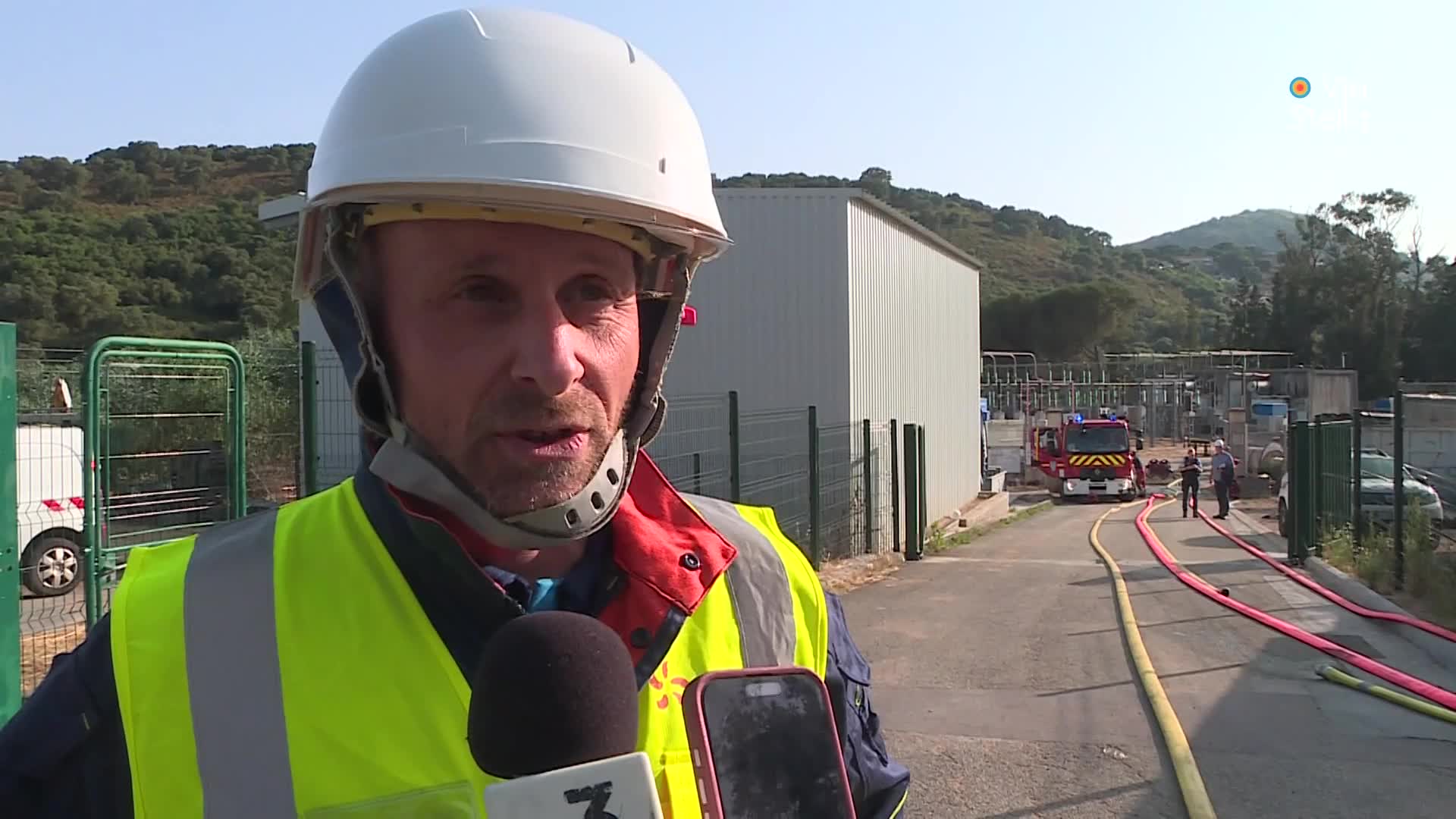 Incendie sur un site d'EDF près d'Ajaccio : retour à la normale pour ...