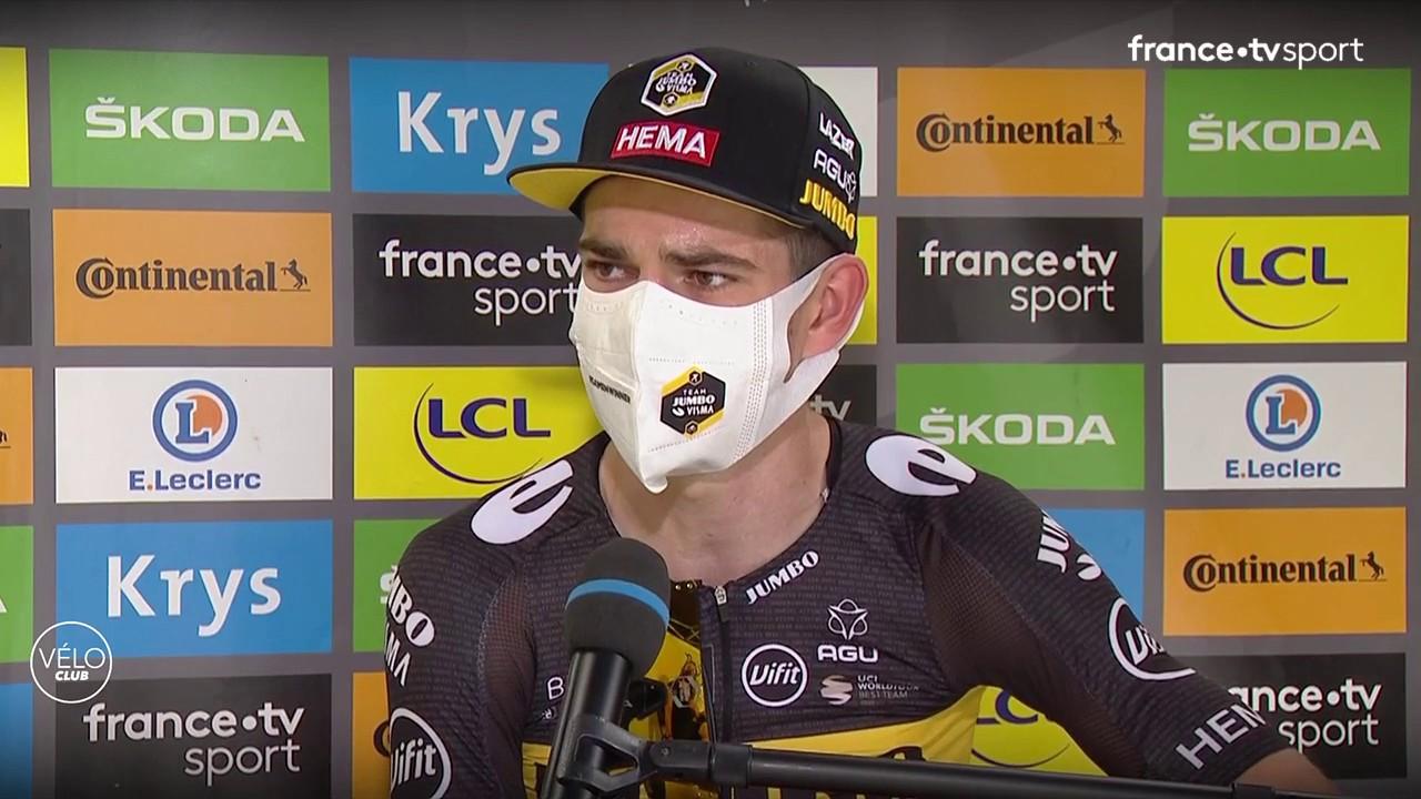 Wout van Aert élu le plus combatif de l'étape, Sepp Kuss qui lève les bras à Andorre-la-Vieille et Jonas Vingegaard qui grimpe sur le podium : la Jumbo-Visma a vécu une journée idéale.