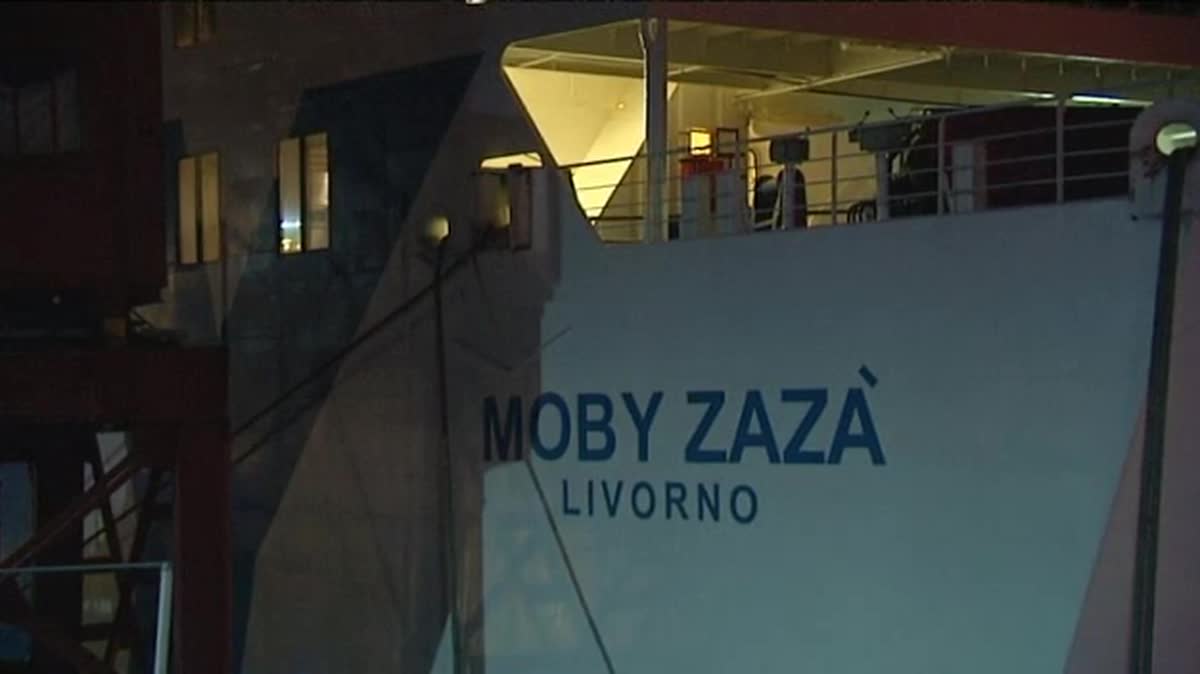 L'incendie s'est déclaré peu avant 20h à bord du Moby Zaza dans le port de Nice.