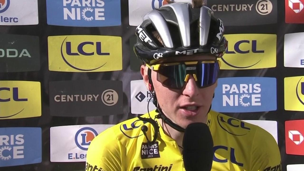 Tadej Pogacar confie que cette 7e étape du Paris-Nice est sa plus dure journée depuis le début de la saison. Le leader du classement général défendra ses 12 secondes d'avance sur David Gaudu lors du l'ultime étape, dimanche.