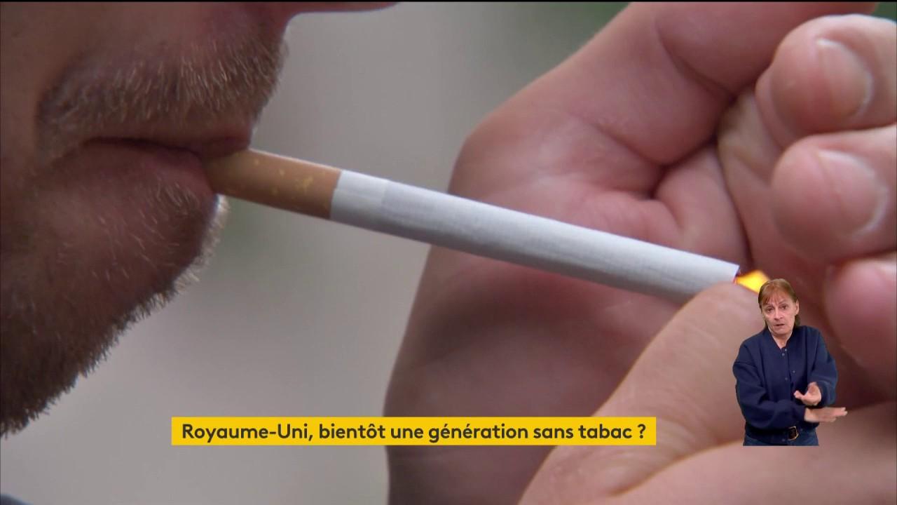 Royaume-Uni : un projet de loi pour des générations sans tabac