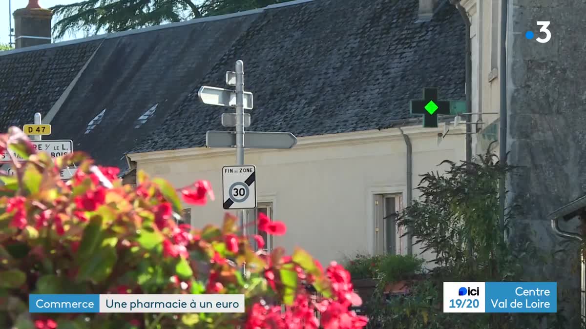 La pharmacie de ce village d'Indre-et-Loire est désormais au vente au prix d'un euro symbolique.