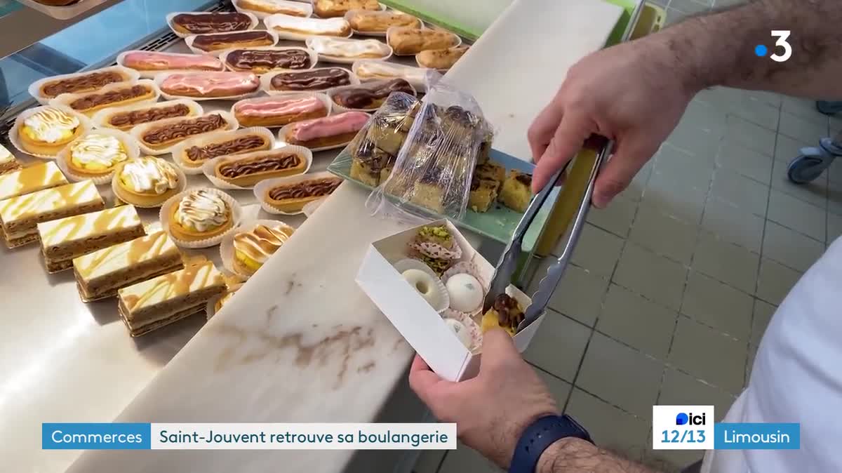 La boulangerie de Saint-Jouvent (Haute-Vienne) a rouvert ses portes ce lundi 18 septembre 2023. Elle était fermée depuis août 2022. C'est une bonne nouvelle pour les habitants et une belle aventure pour ce couple de réfugiés qui a fui la guerre en Syrie en 2015.