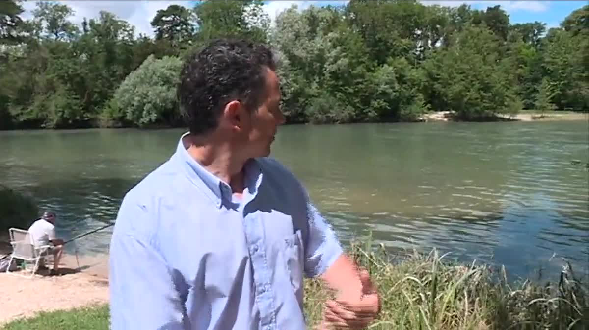 L'île des Grandes écluses, dans l'Aube, sur la Seine.