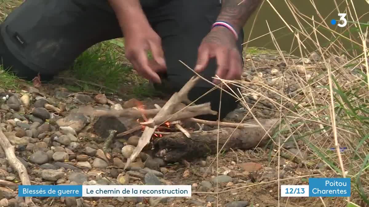 Les blessés et parrains du 1er Rima