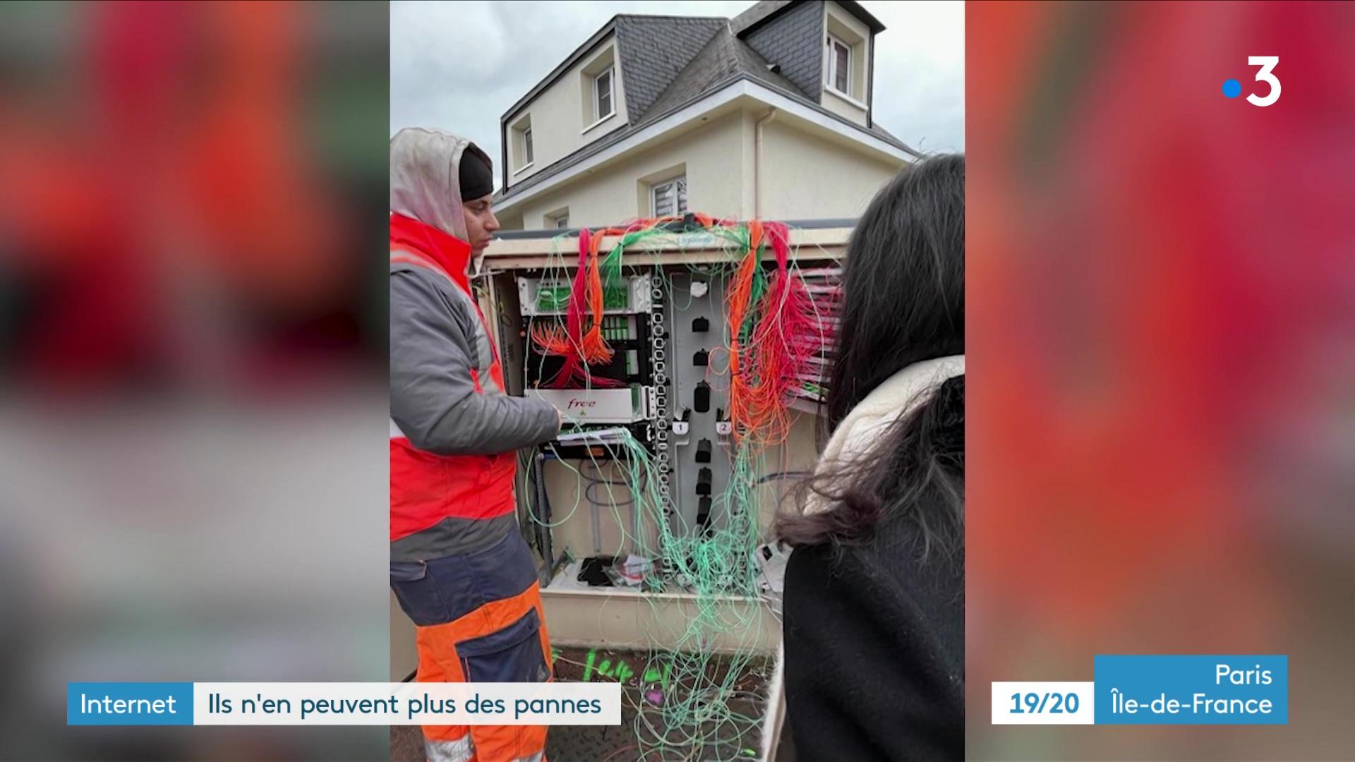 Vandalisme, malfaçon : des centaines de Franciliens régulièrement privés de fibre depuis plusieurs mois