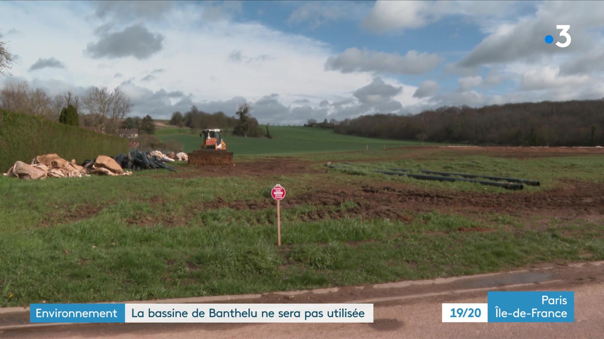 VIDEO. L'unique méga bassine d'Ile-de-France rebouchée