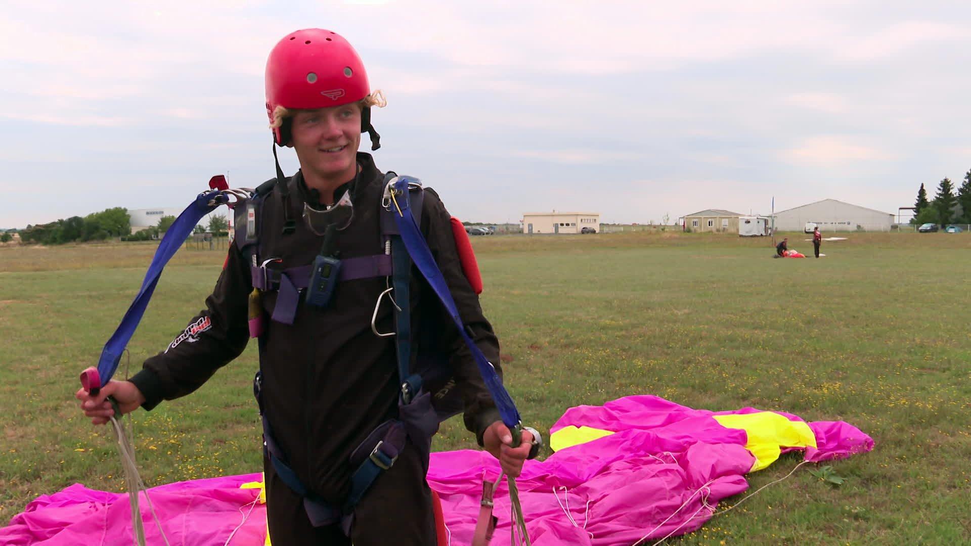 Enzo Bonnin-Suire - apprenti parachutiste