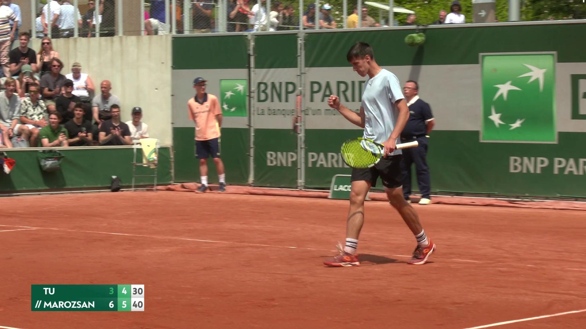 Pas de difficulté pour Fabian Marozsan au 1er tour des qualifications de Roland-Garros. Le Hongrois se défait de l'Australien Li Tu en 2 sets (6-3, 6-4) en 1h15 de jeu.