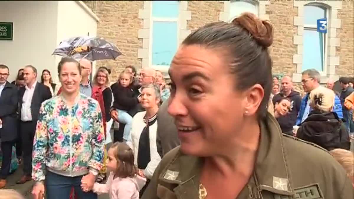 Lors de la rentrée scolaire 2017, les nouveaux écoliers de Carnac ont été accueillis en musique. 