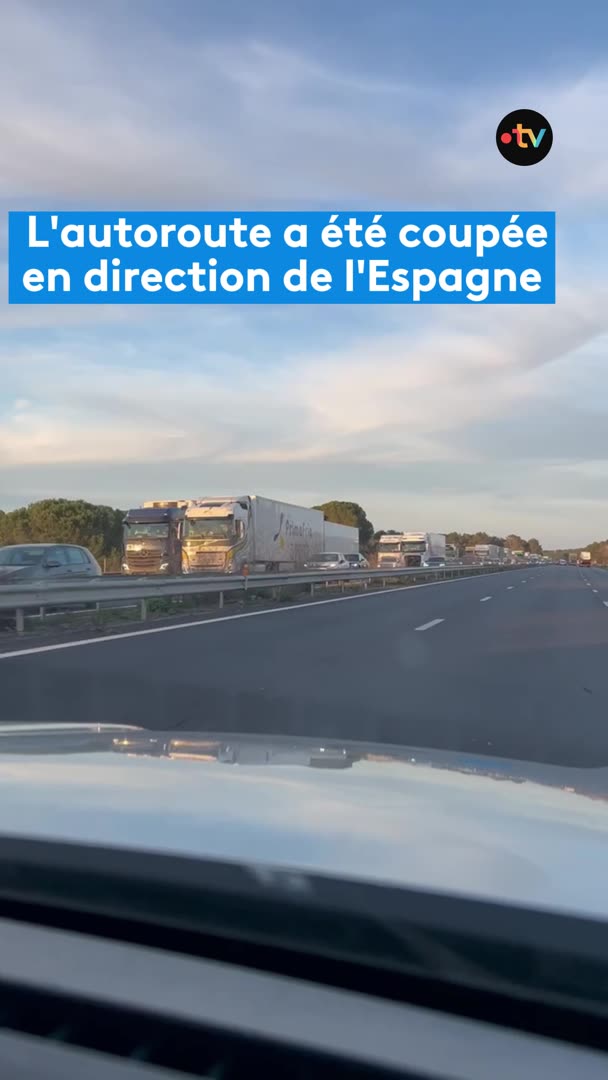 VIDÉO. Deux morts dans un terrible accident sur l'A9 : quatre camions ...