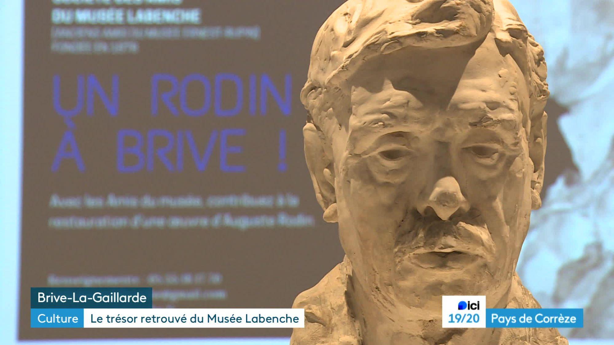 L'œuvre, signée Rodin, est désormais présentée au public.