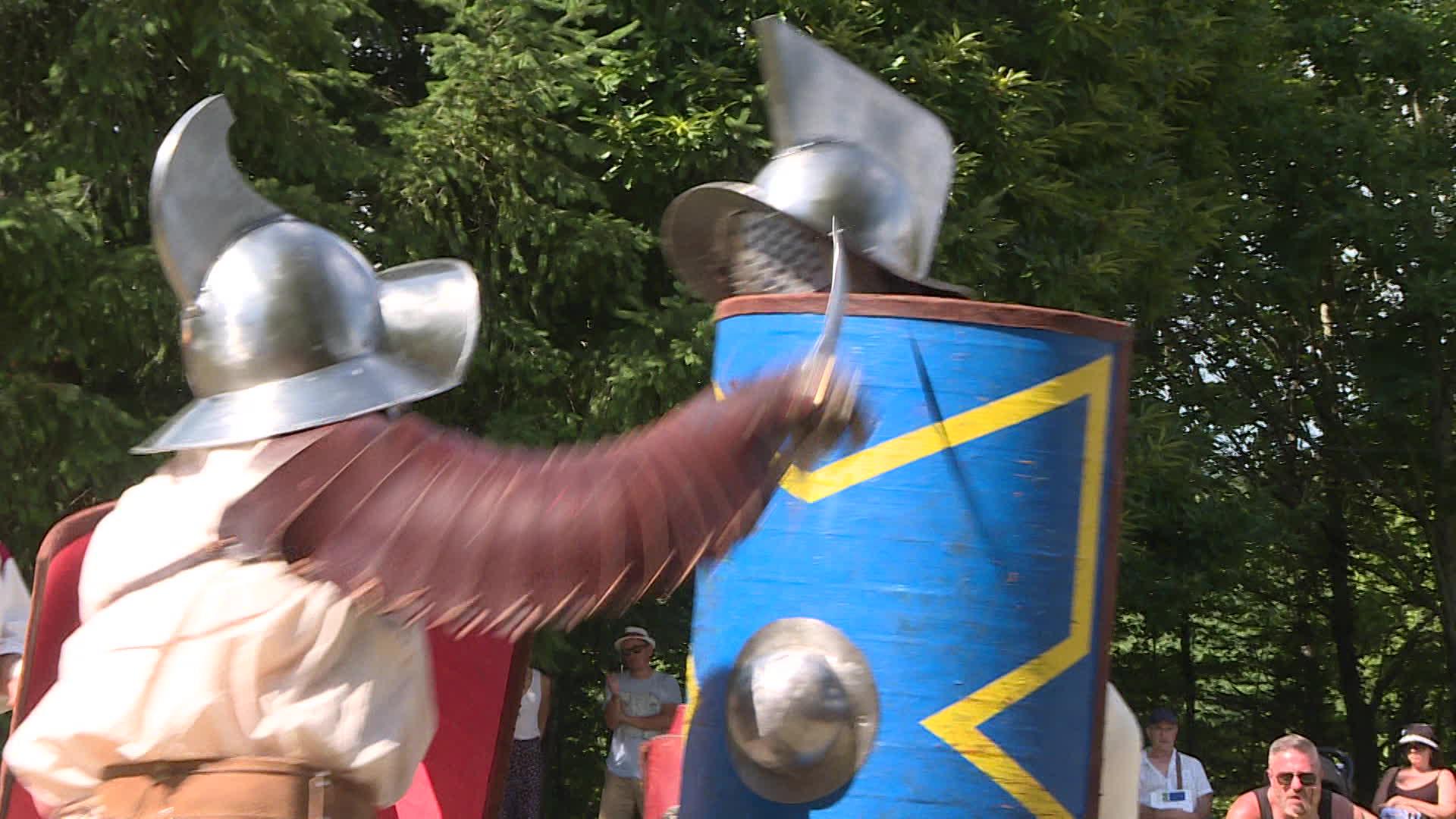 Des combats de gladiateurs sur le site archéologique de Tintignac à Naves en Corrèze