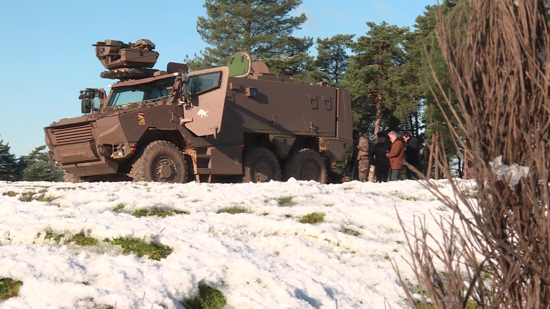 Les Griffon quitteront bientôt la neige du 126e régiment de Brive, pour leur tout premier déploiement en Côte d'Ivoire, au mois de mai 2023.