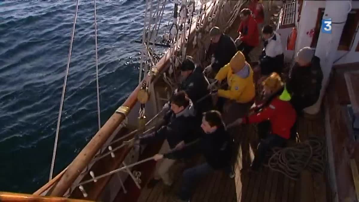 Le Belem est en révision à La Rochelle pour trois semaines.