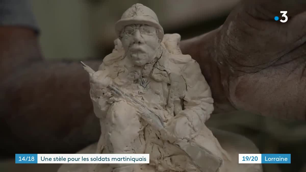 le 12 novembre sera inauguré à Douaumont le monument aux morts réalisé en hommage aux 2000 soldats martiniquais tombés pour la France lors de la première guerre mondiale / un monument réalisé par un artiste plasticien martiniquais Hervé Beuze