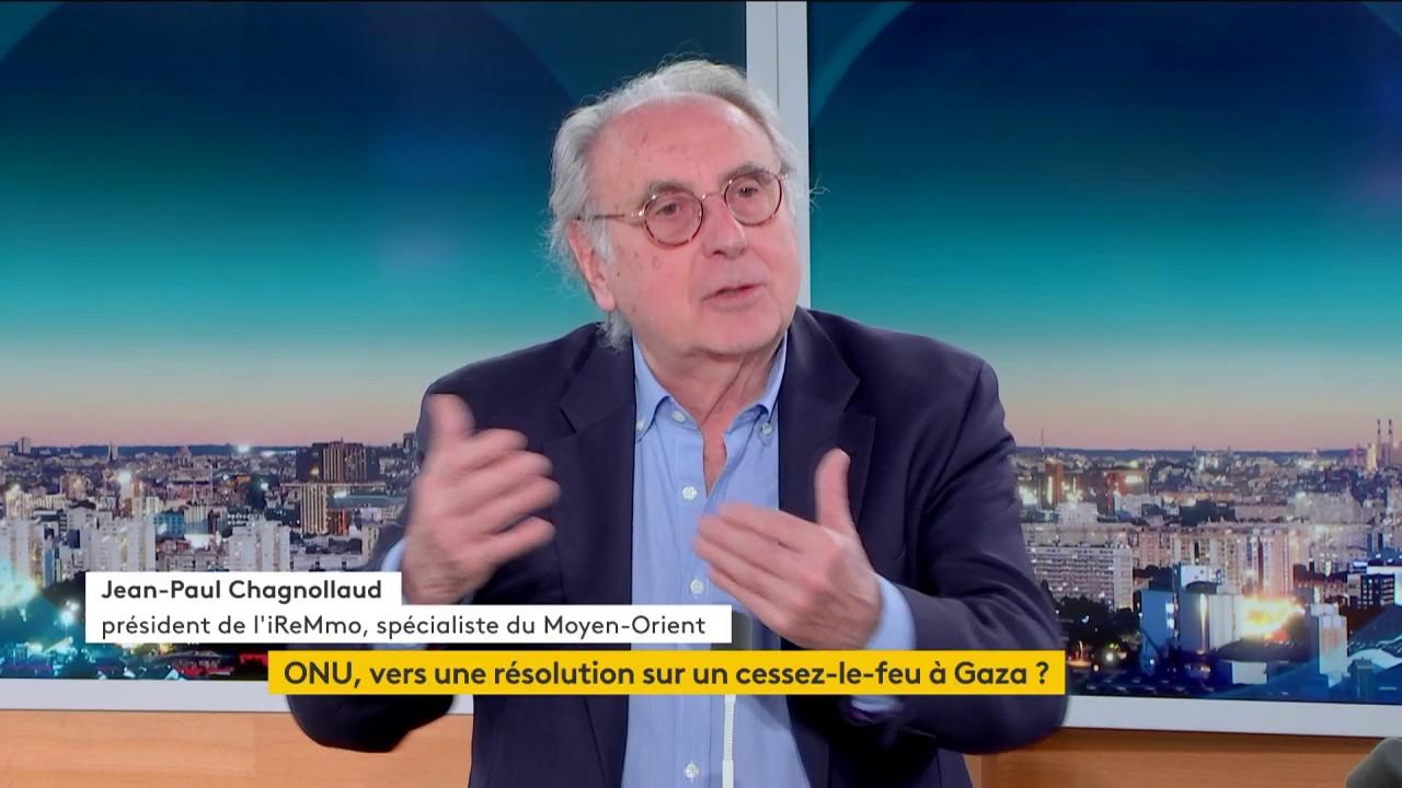 Appel au cessez-le-feu à Gaza : les Américains "réfléchissent à une architecture plus globale", explique le politologue Jean-Paul Chagnollaud