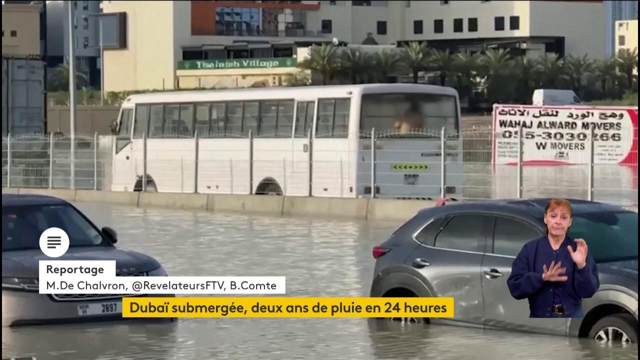 Dubaï : des pluies torrentielles provoquent des inondations monstres