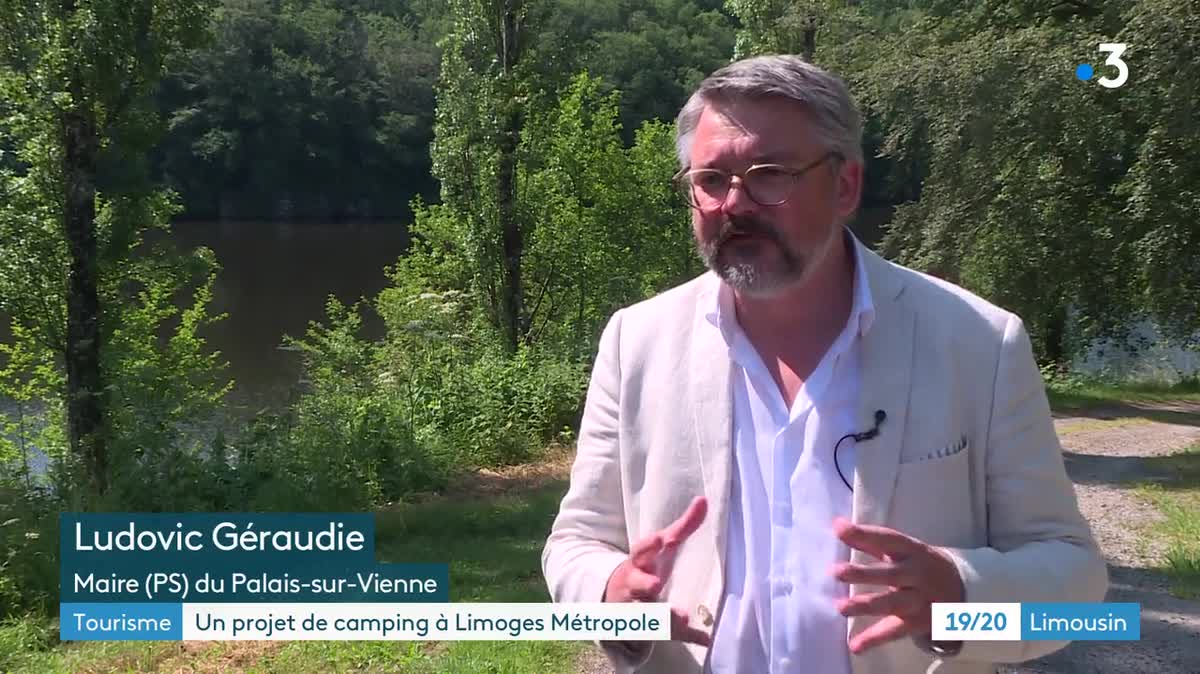 La plage de la Sablière, au Palais-sur-Vienne, pourrait devenir celle du nouveau camping de Limoges, un projet que porte la municipalité et Limoges Métropole.