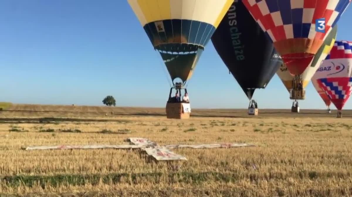 Le championnat de France de montgolfières dans la Vienne.