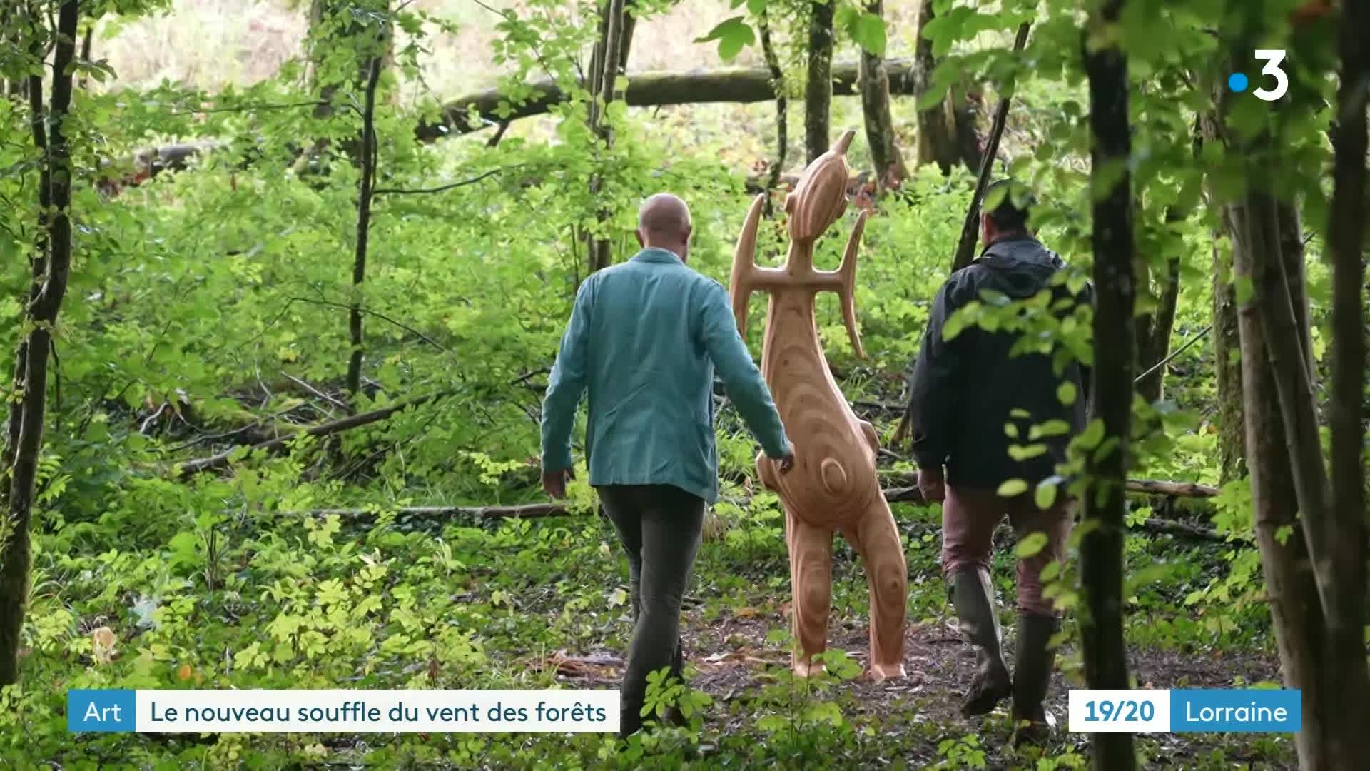 Parcours d'art contemporain "Vent des forêts"