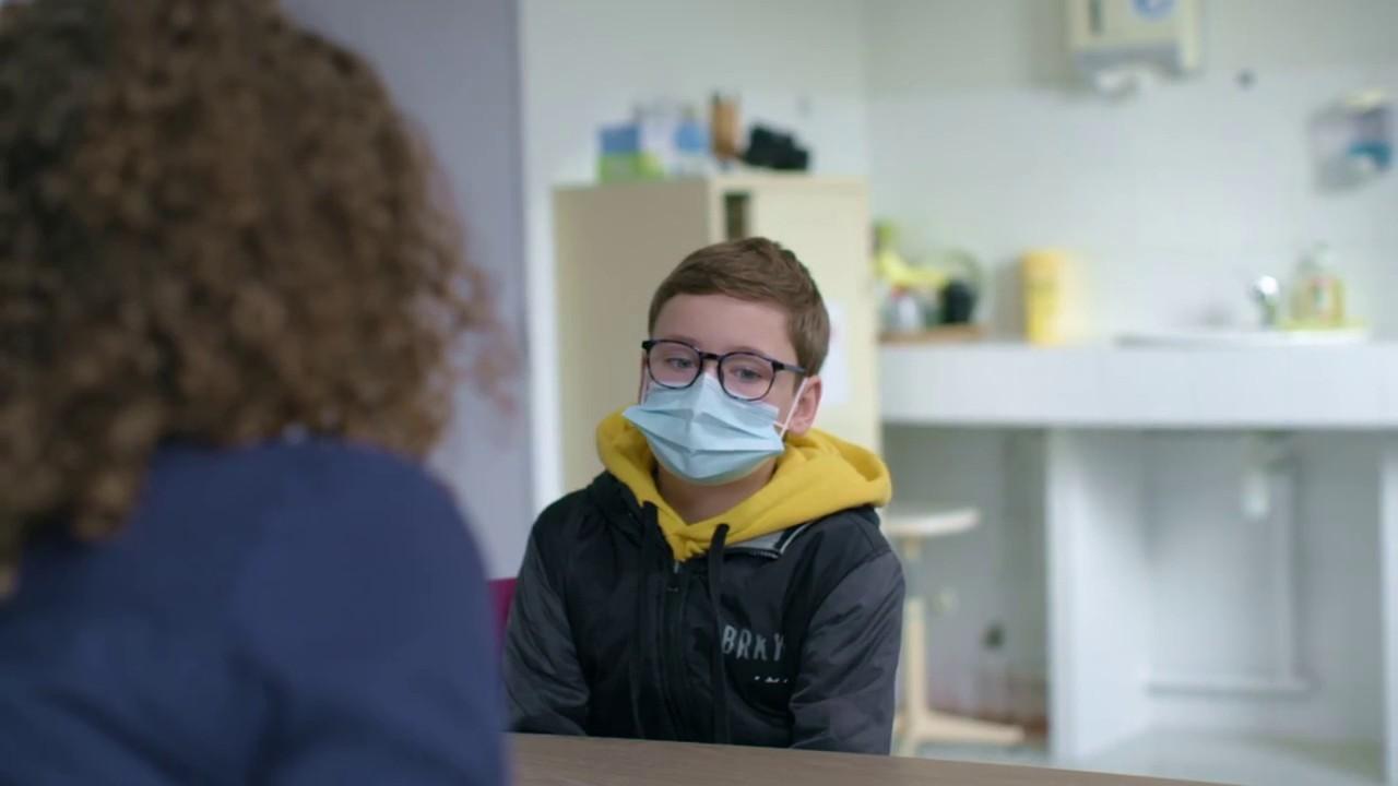 Le travail de l'intérieur d'une infirmière scolaire dans un collège de l'Aube.