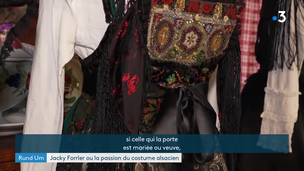 Jacky Forrler s'intéresse à l'histoire de chaque élément du costume.