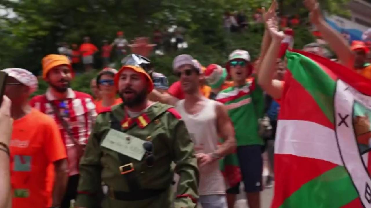 Pour la deuxième fois de son histoire, le Tour de France s'élançait du Pays basque espagnol. De Bilbao à Saint-Sébastien en passant par le mythique Jaizkibel, l'ambiance mise par les fans basques fut grandiose.