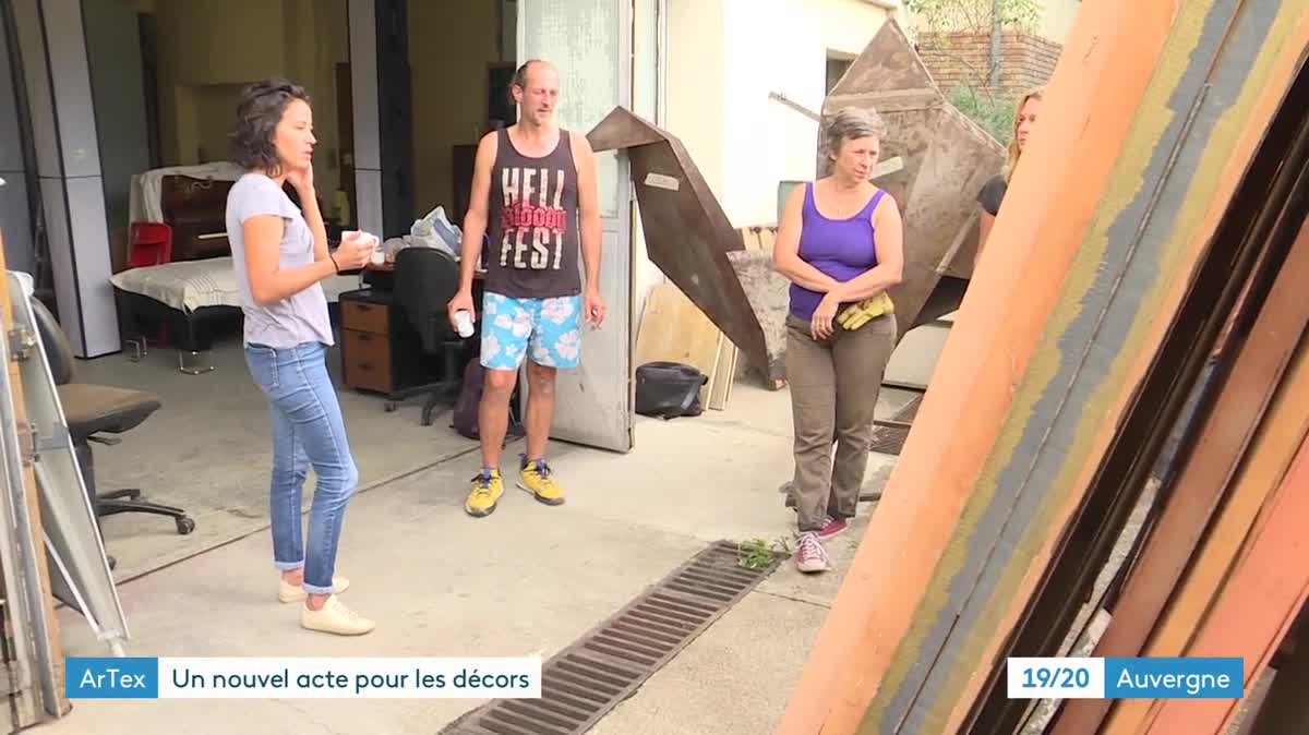 À Clermont-Ferrand, une recyclerie offre une deuxième vie aux décors de théâtre