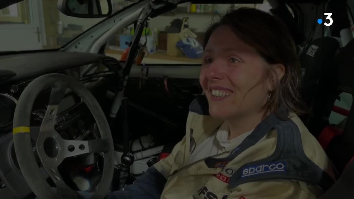 Rosine Chauffour-Robinet, élue (LR) et pilote de rallye corrézienne.