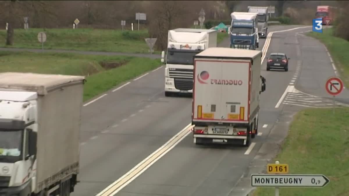 La RCEA, dans l'Allier, baptisée par certains: "la route de la mort".