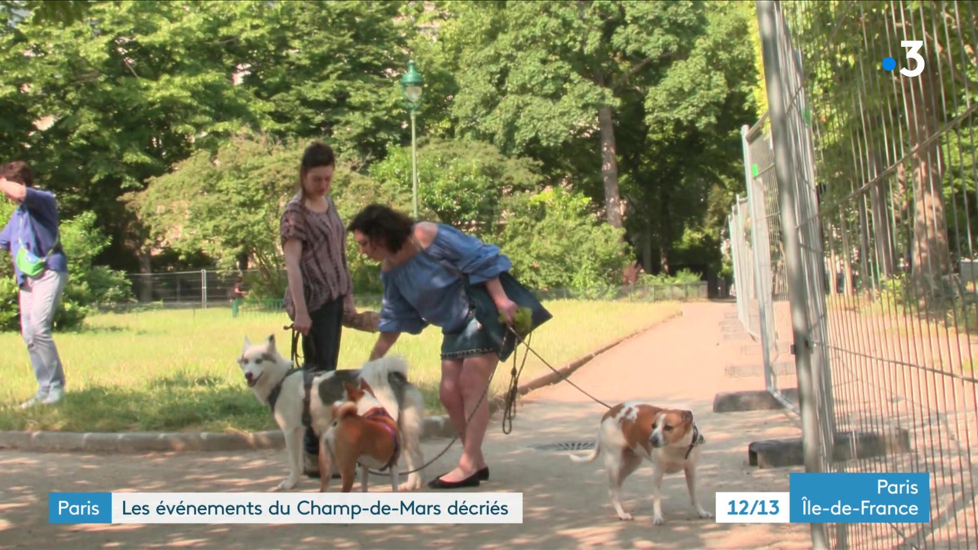 VIDEO. "Le Champ-de-Mars s'est transformé en champ de ruines". Courses, concerts, manifestations : les riverains disent stop !