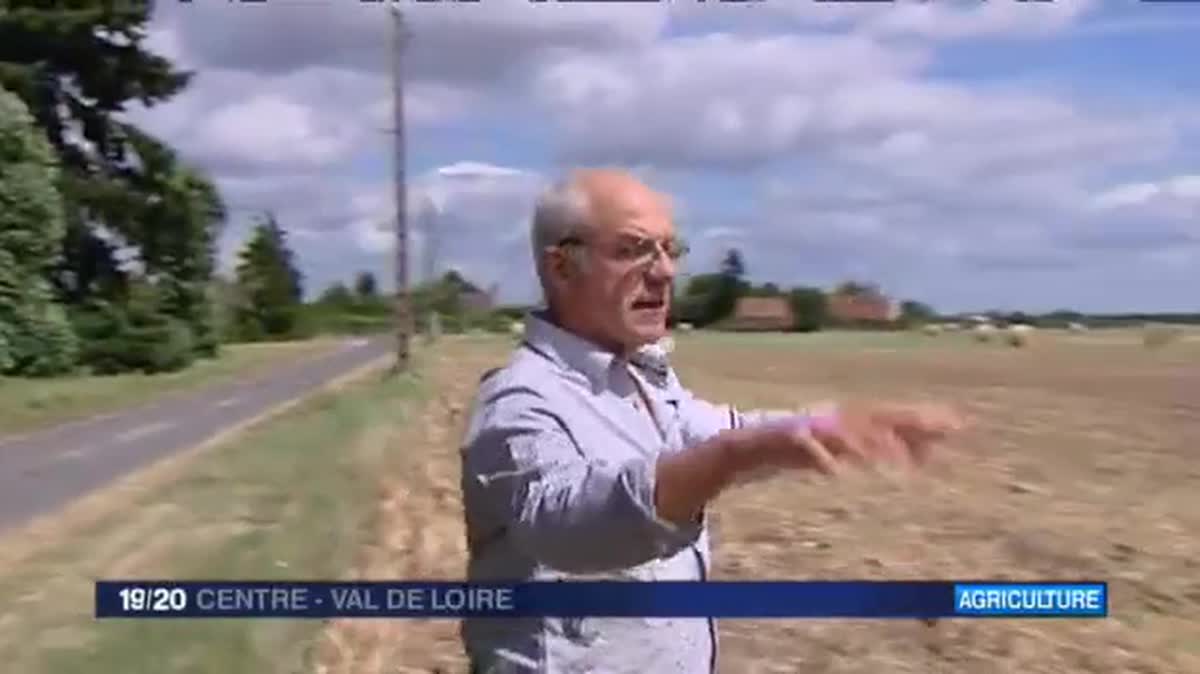 Philippe Allaire, agriculteur à Dampierre-en-Burly (Loiret)