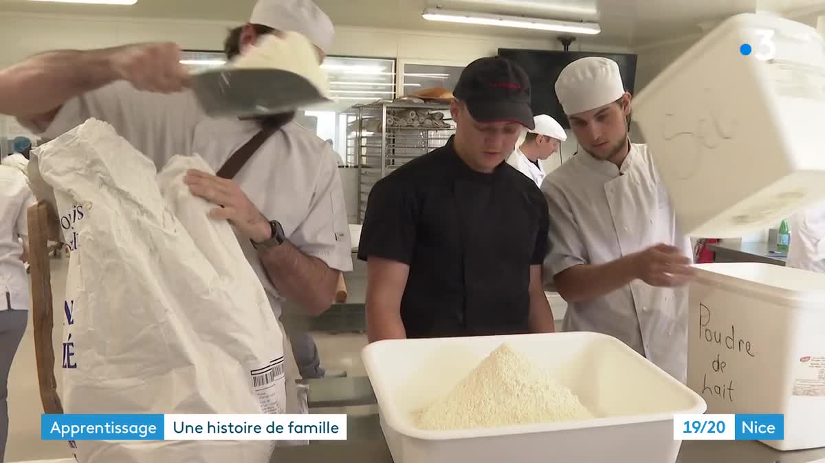 Un père niçois et son fils ont décidé de passer le CAP pâtisserie ensemble .