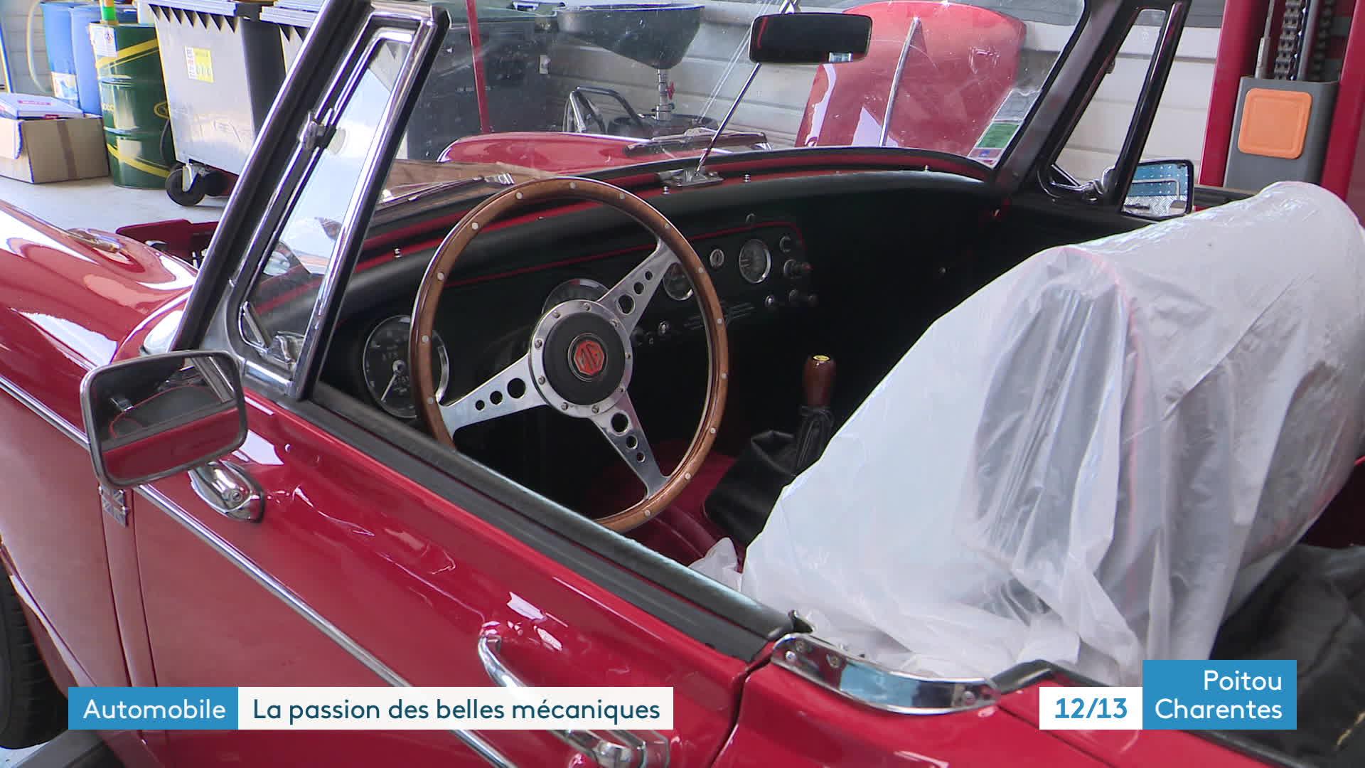 Les passionnés de Classic Auto Restor bichonnent les véhicules qui passent entre leurs mains.