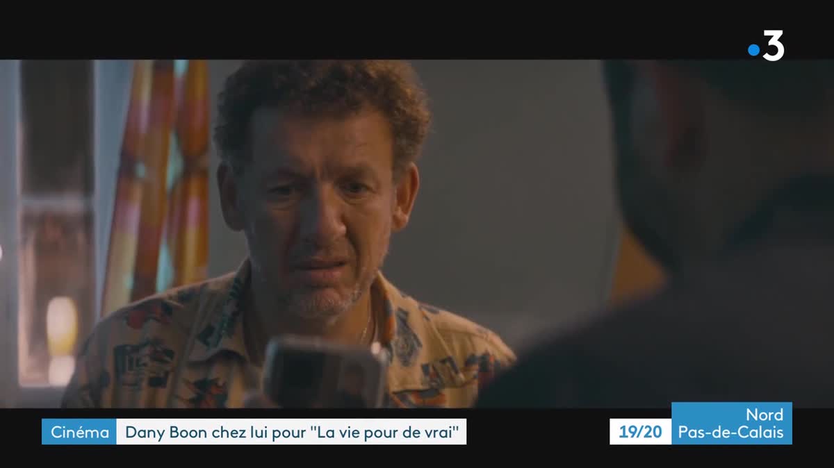 Dany Boon, Charlotte Gainsbourg et Kad Merad présentait leur dernier film, "La vie pour de vrai" au Kinépolis de Lomme (Nord).