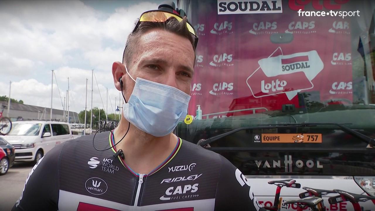 Philippe Gilbert explique les nombreuses chutes par la nervosité ambiante du début de Tour, la popularité de l'épreuve et le tracé dangereux des derniers kilomètres. Le champion du monde 2012 tire la sonnette d'alarme.