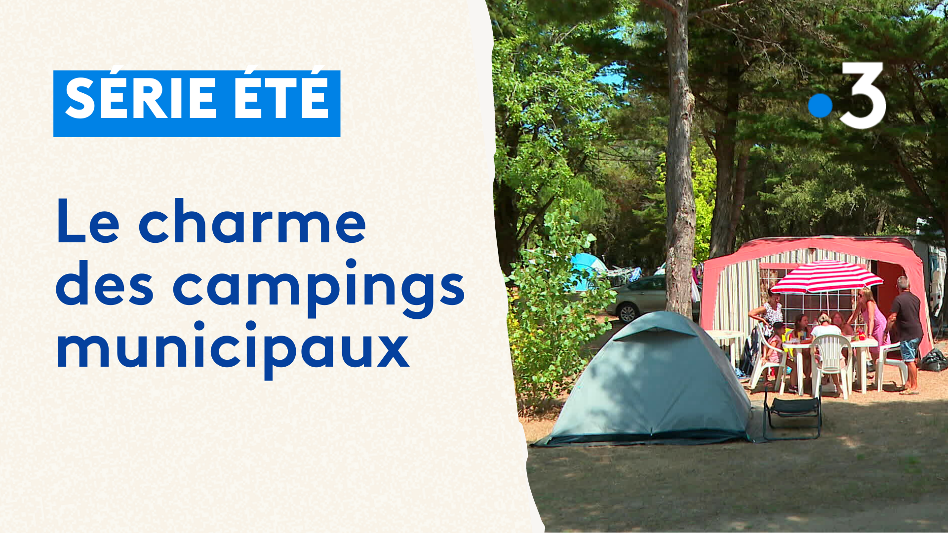 L'attrait pour le camping municipal