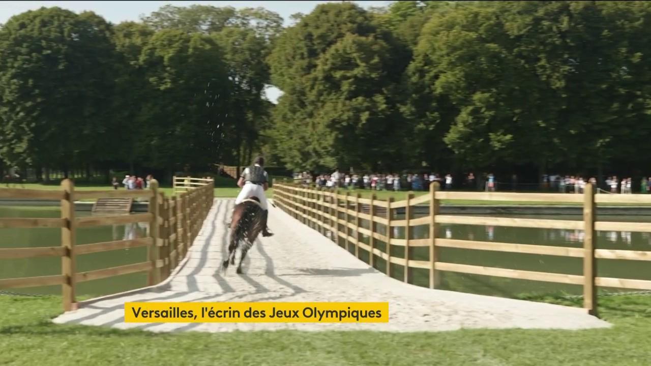 Paris 2024 : le parc du château de Versailles transformé pour les épreuves d'équitation