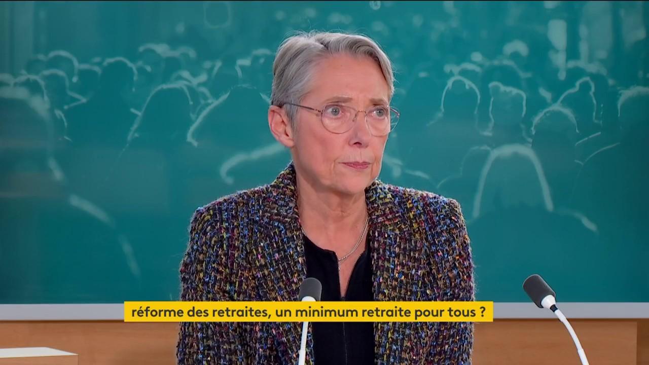 Réforme des retraites : revivez l'intégralité de l'interview d'Elisabeth Borne sur franceinfo