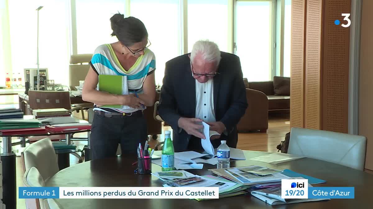 Une enquête a été ouverte par le parquet de Marseille sur le financement du Grand Prix du Castelet. Renaud Muselier (à gauche) et Christian Estrosi (à droite) réclament la dissolution du groupement chargé de l'organisation du prix, M. Estrosi évoquant des "mensonges".