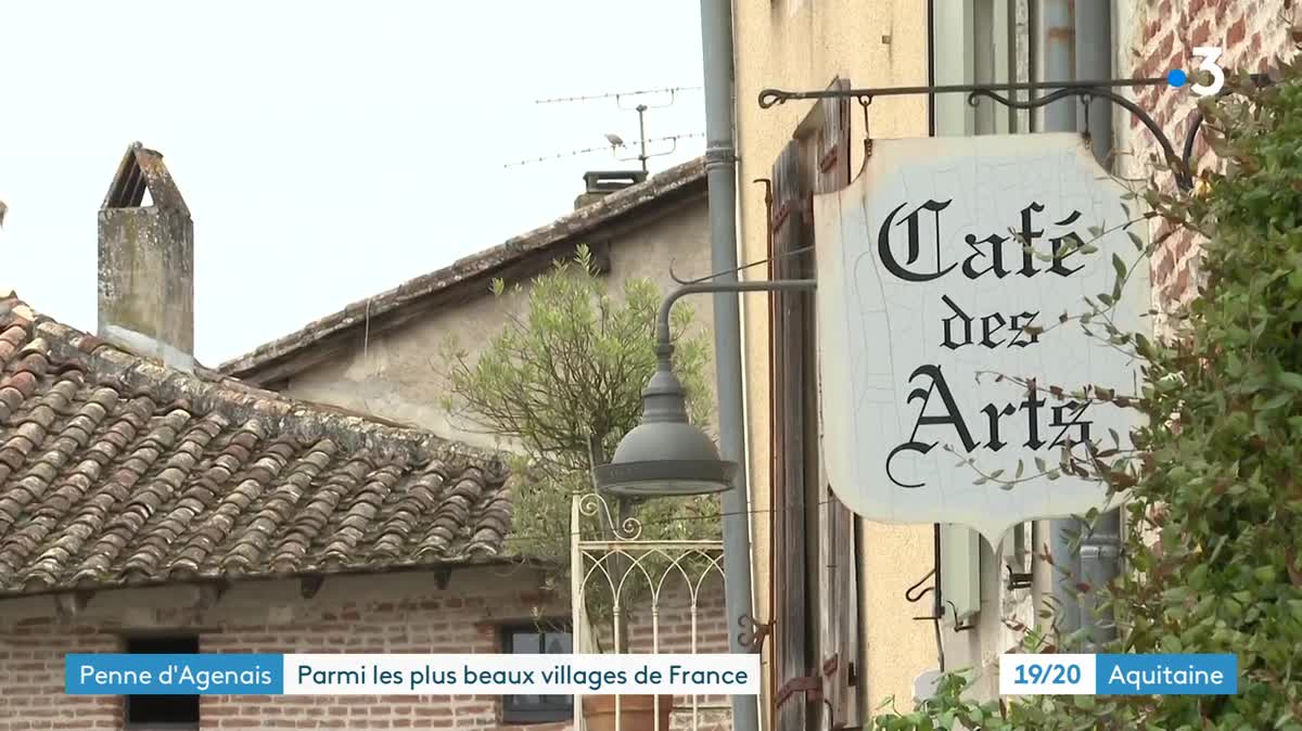 Les remparts médiévaux de Penne-d'Agenais (Lot-et-Garonne) sont percés de trois portes qui mène au vieux centre du village.