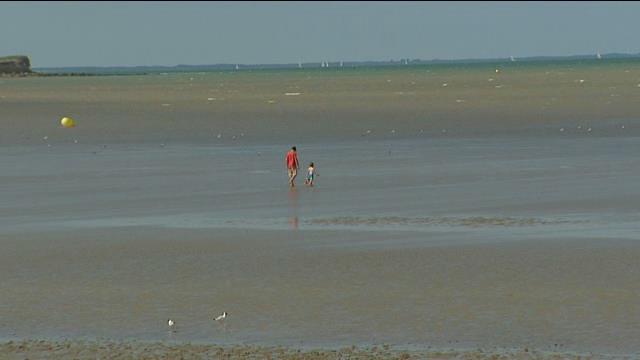 La plage d'Aytré, en Charente-Maritime. 