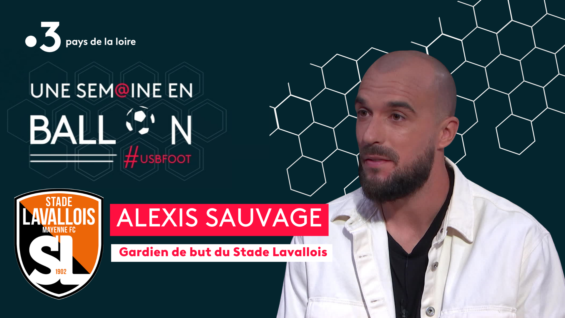 Alexis Sauvage, gardien du Stade Lavallois est l'invité d'#USBFOOT et d'Anthony Brulez