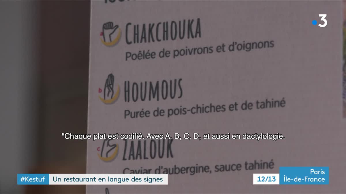 VIDEO. Bien manger tout en apprenant la langue des signes, c'est possible dans ce restaurant marocain tenu par des malentendants